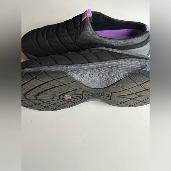 EASY SPIRIT womens size 8.5 black mules / slip ons - Picture 4 of 8